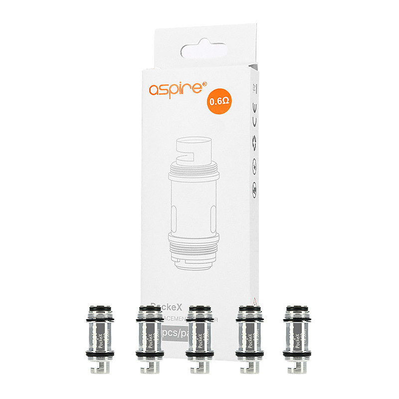 Résistances pockex (x5) - Aspire