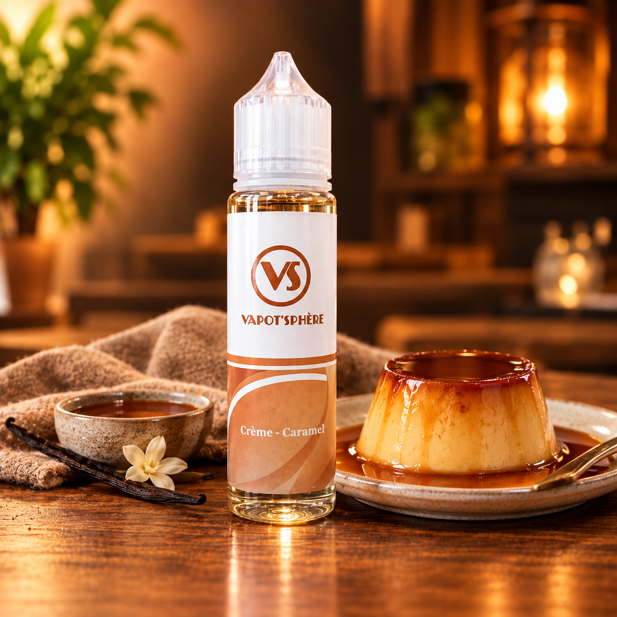 Crème Caramel - Vapot'Sphère