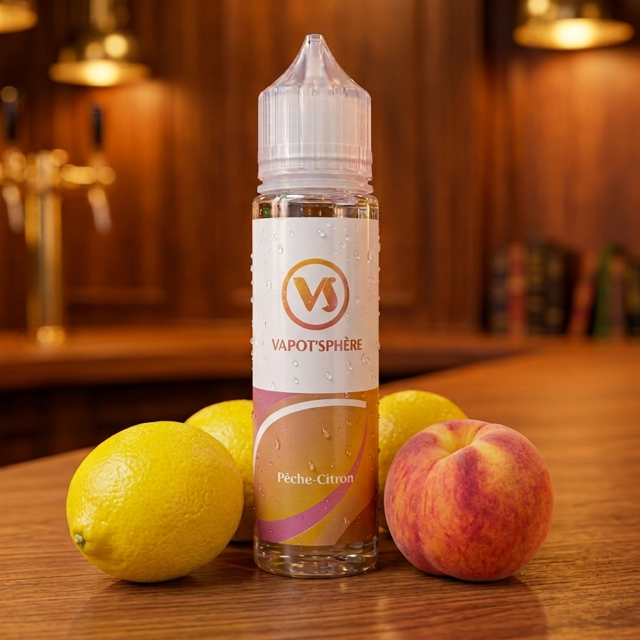 Pêche Citron - Vapot'Sphère