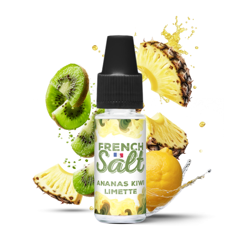Ananas Kiwi Limette - 10ml - French Salt
