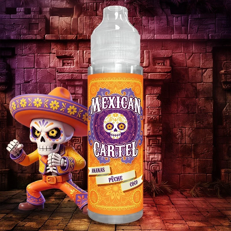 Ananas Pêche Coco - Mexican Cartel - 50ml
