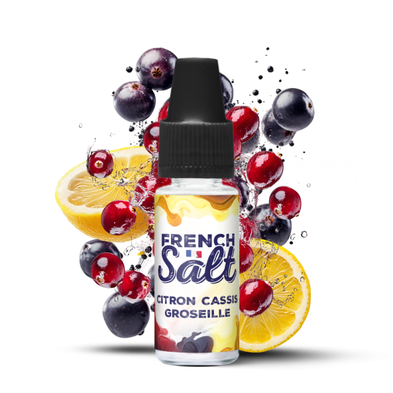 Citron Cassis Groseille - 10ml - French Salt