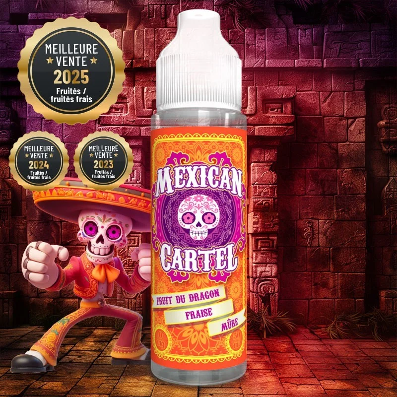 Fruit du Dragon Fraise Mûre - Mexican Cartel - 50ml