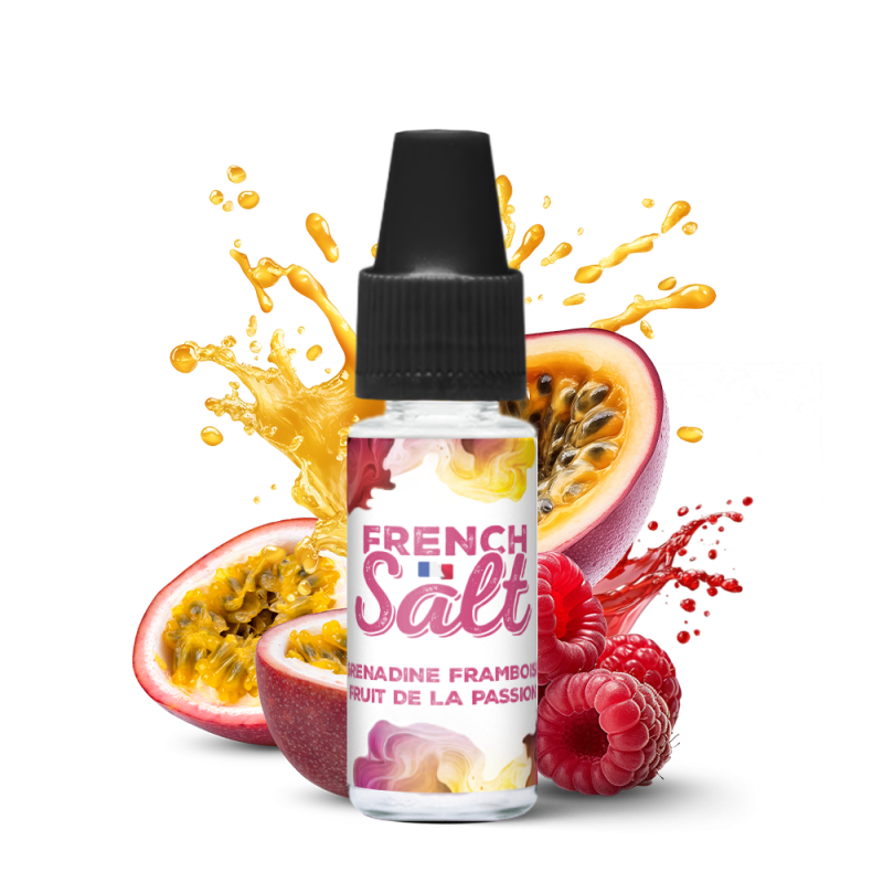Grenadine Framboise Fruit de la Passion - 10ml - French Salt