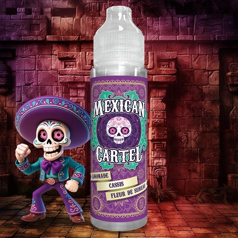 Limonade Cassis Fleur de Sureau - Mexican Cartel - 50ml