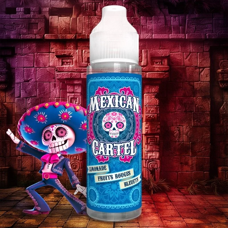 Limonade Fruits Rouges Bleuets - Mexican Cartel - 50ml