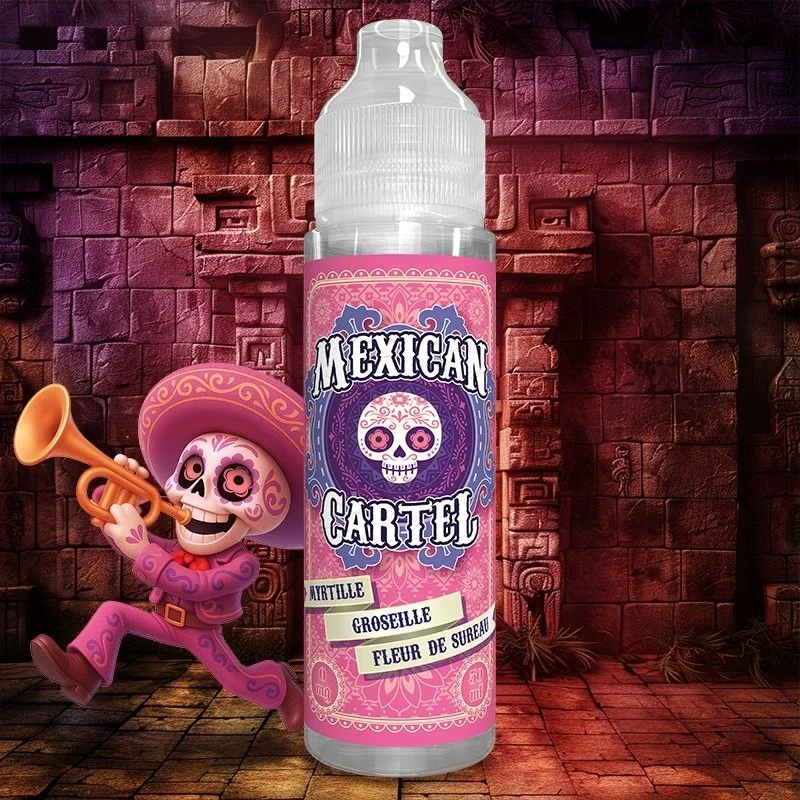 Myrtille Groseille Fleur de Sureau - Mexican Cartel - 50ml